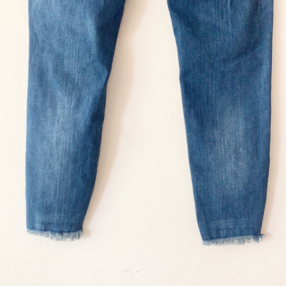 Free People Distressed Crop Skinny Jeans - Picture 6 of 7